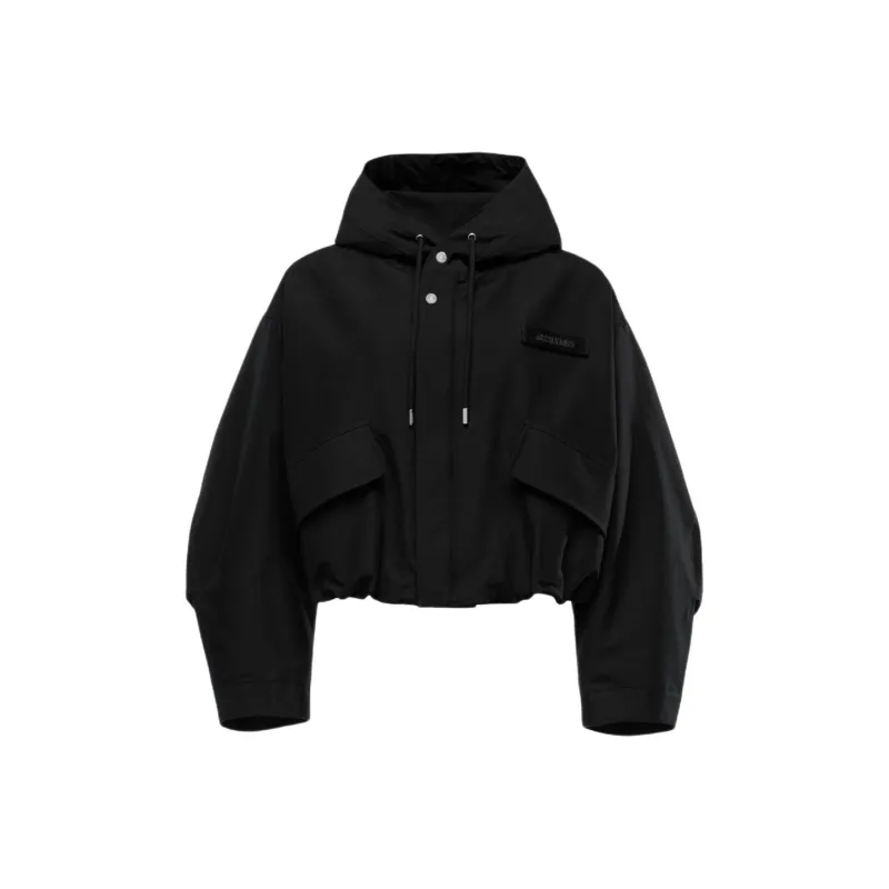 Jacquemus La Parka Courte Caraco 'Black'-0