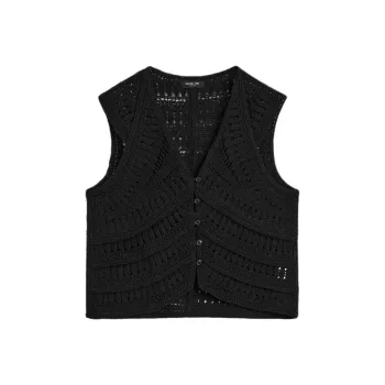 Massimo Dutti Tank Top Women's Black