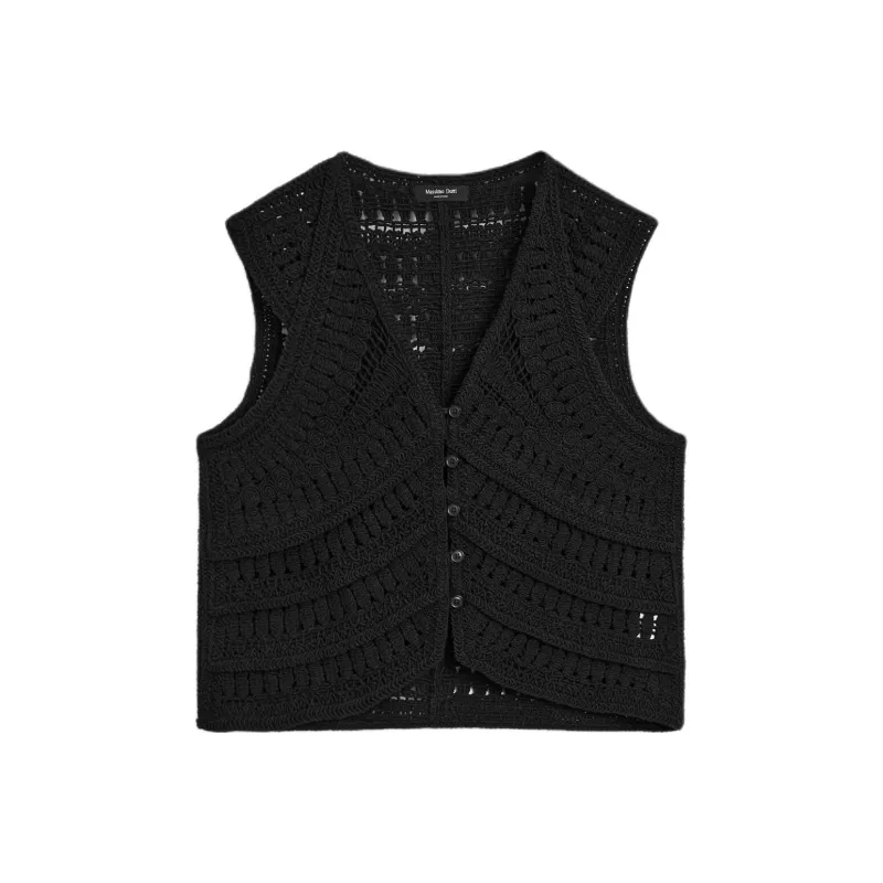 Massimo Dutti Tank Top Women's Black-0
