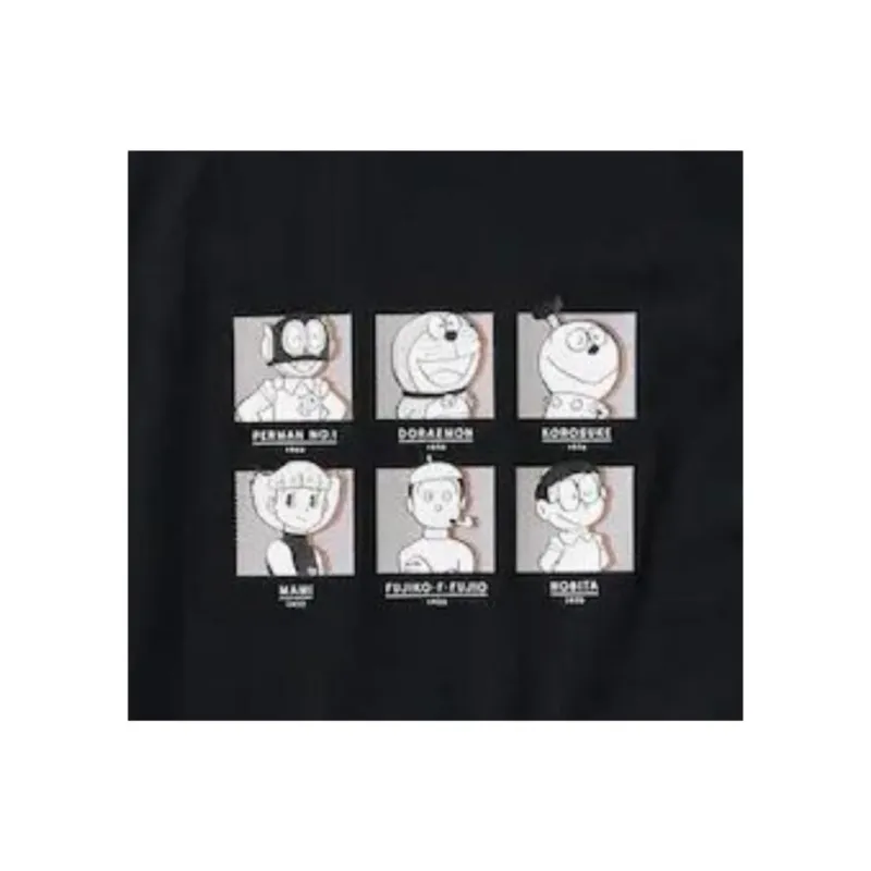 UNIQLO T Shirts Unisex 09 Black-3