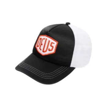 Deus Ex Machina Satin Baseball Caps Unisex Black