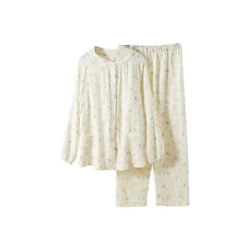 FARO Pajama Set Women's Star Moon Blue
