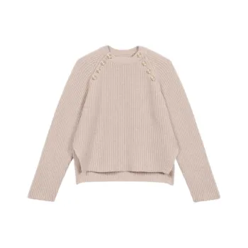 Maje Ribbed Wool Sweater