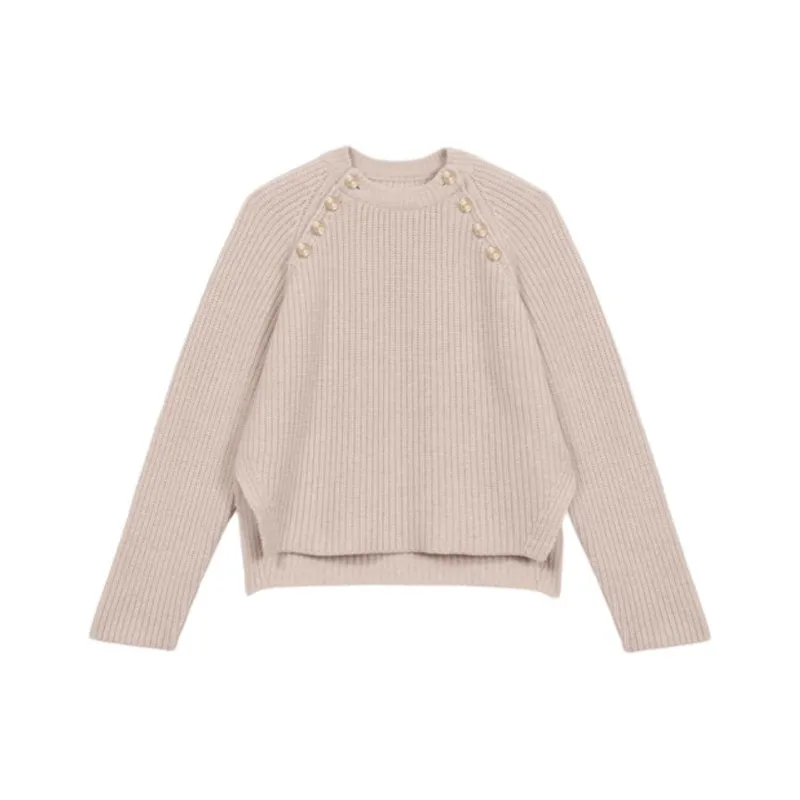 Maje Ribbed Wool Sweater-0