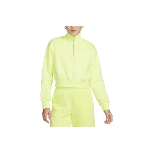 Nike Sweatshirts Women's Neon Green