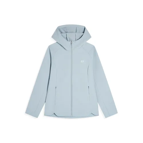 XTEP Jackets Coats Women's Waterbank Gray