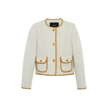 COACH Jackets Women's Cream