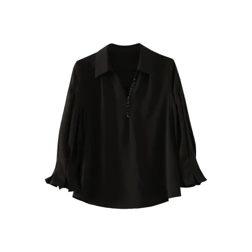YALIDA French shirt Thirlwall Chiffon shirt Thirlwall Women's