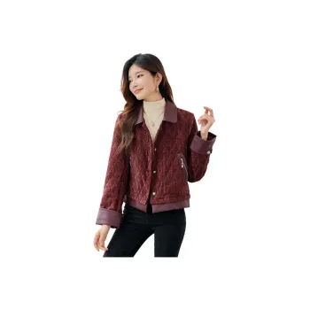 TERRE BLEUE Jackets Women's Red