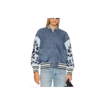 FREE PEOPLE Jackets Coats Women's Blue