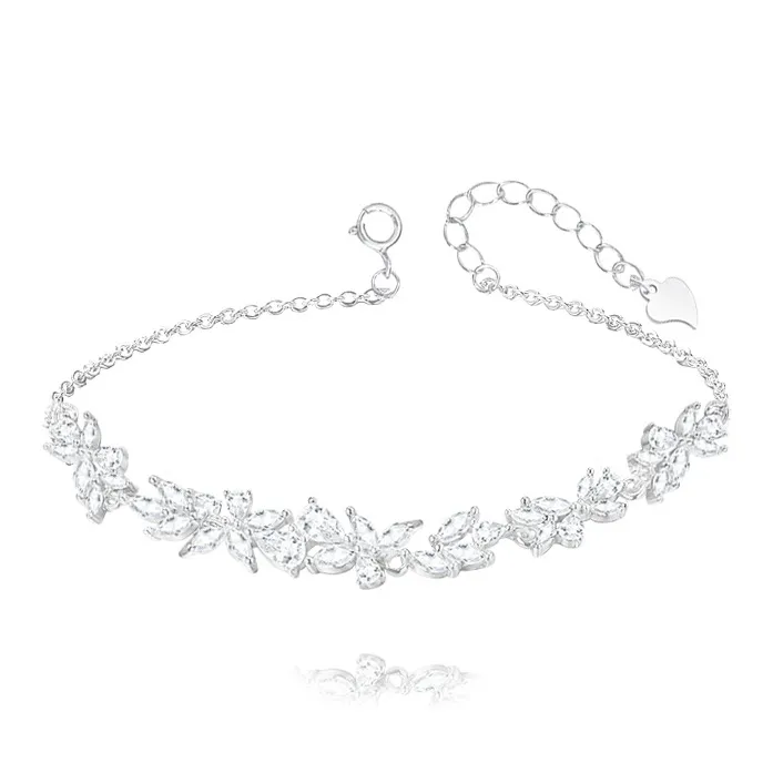 FANFRI Zircon Bracelets Women's Couple Bestie, Sweet Jewelry Love Box-5