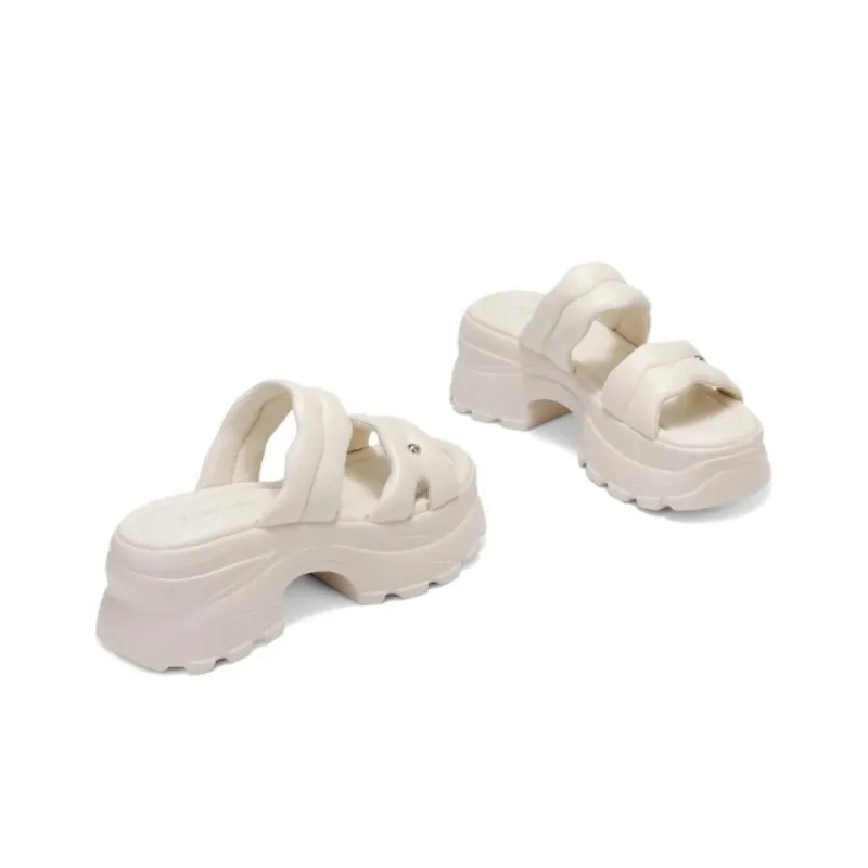 JESSICA SOPHIA PU Polyurethane Slip Resistant Abrasion Resistant Slide Slippers Women's-6