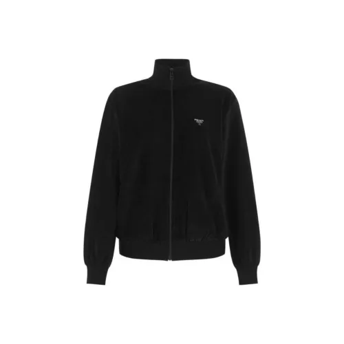 PRADA FW22 Jackets Coats Women's Black