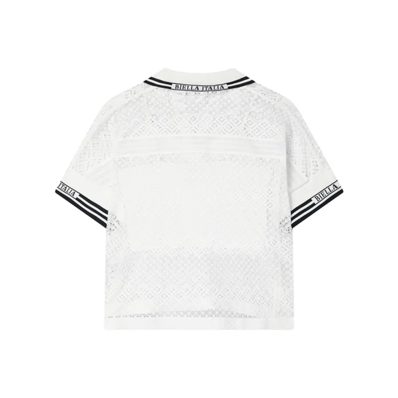 FILA EMERALD Polo Shirt Women's Standard White WT-2