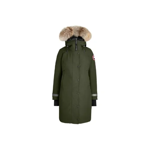 Canada Goose Down Jackets Women's Army Green
