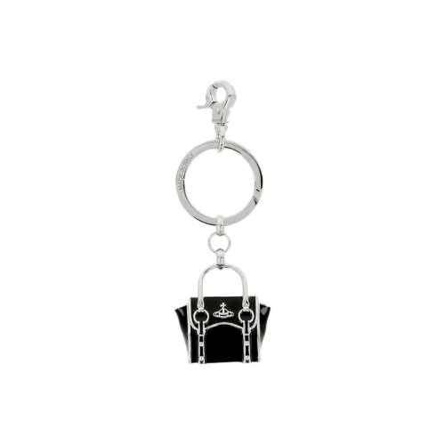 Vivienne Westwood Brass Keychains Unisex Black