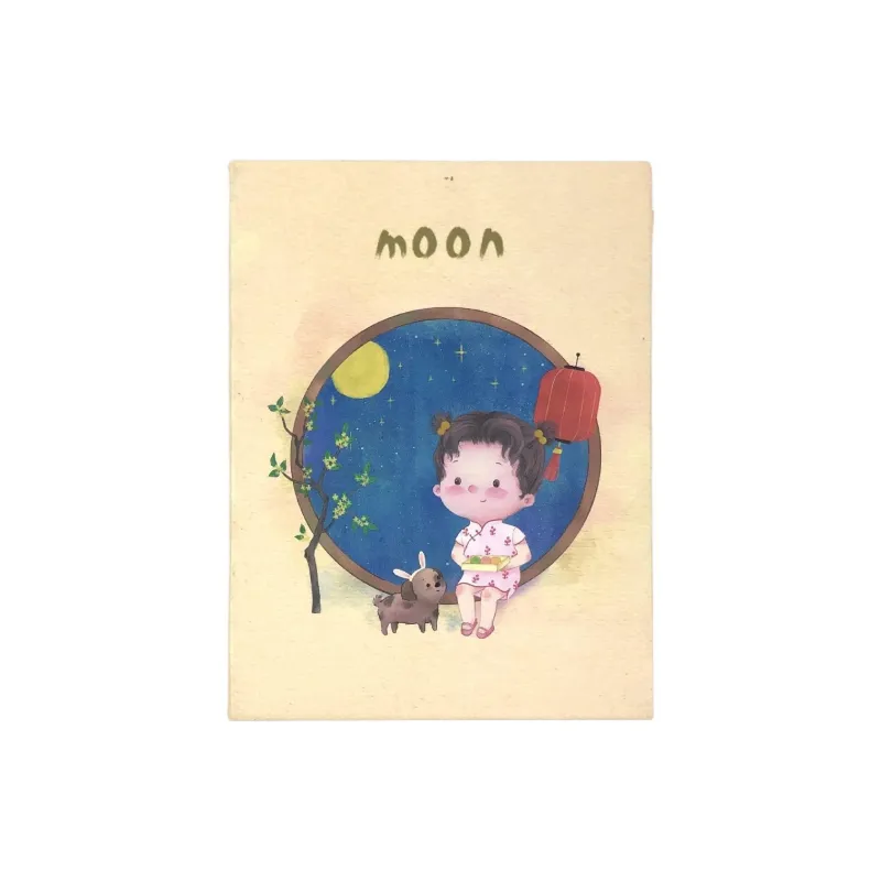 JOYTOUR Portable Personalized Cute Card Foldable Paper Mirror-3