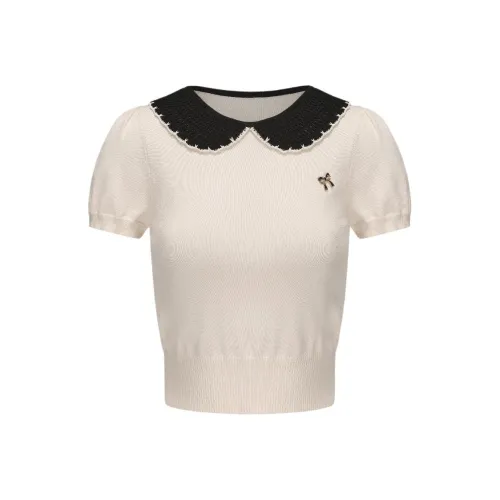 DOKZB T Shirts Women's White