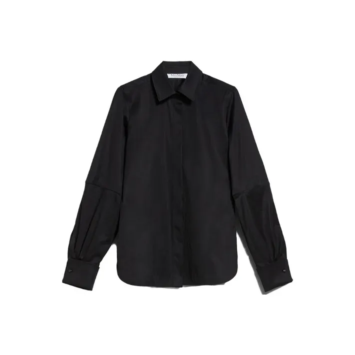 MaxMara Long sleeve Stretch cotton Shirt-0