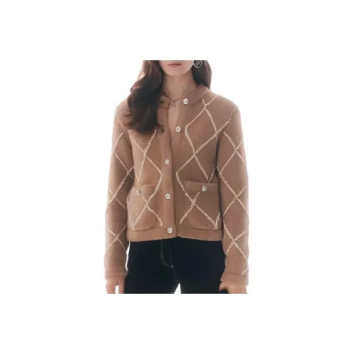 CHANEL Knitwear Women's Khaki
