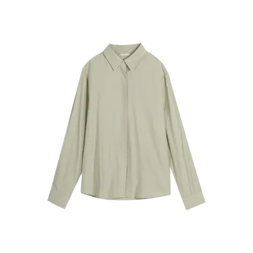 Painting system Shirts Women's Pea Green