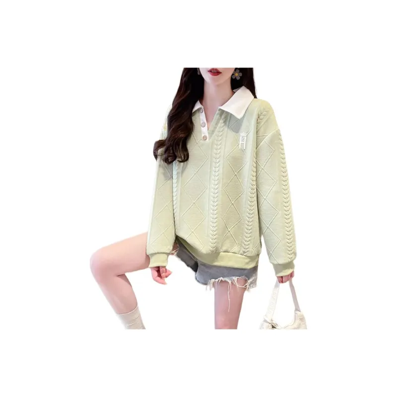 Flowers In Water Sweatshirt Women's-4