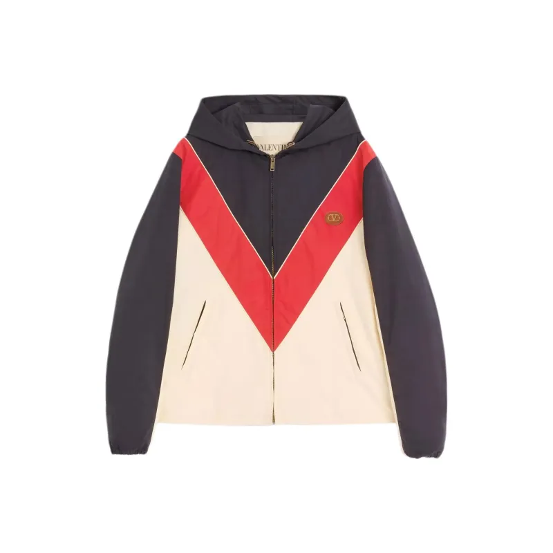 Valentino VLogo Signature Windbreaker-0