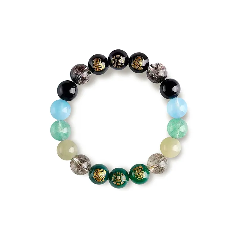 ZKY Agate Jade Bracelets Unisex-8