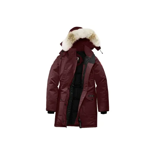 Canada Goose Trillium Down Jackets Women's Spliced Wood Color