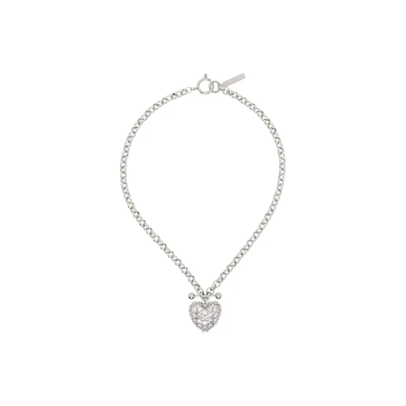 JUSTINE CLENQUET Heart Necklace-1