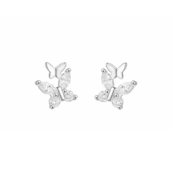 JKEM 925 Sterling Silver Stud Earrings Unisex