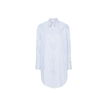 Victoria Beckham Striped Organic Cotton Shirt