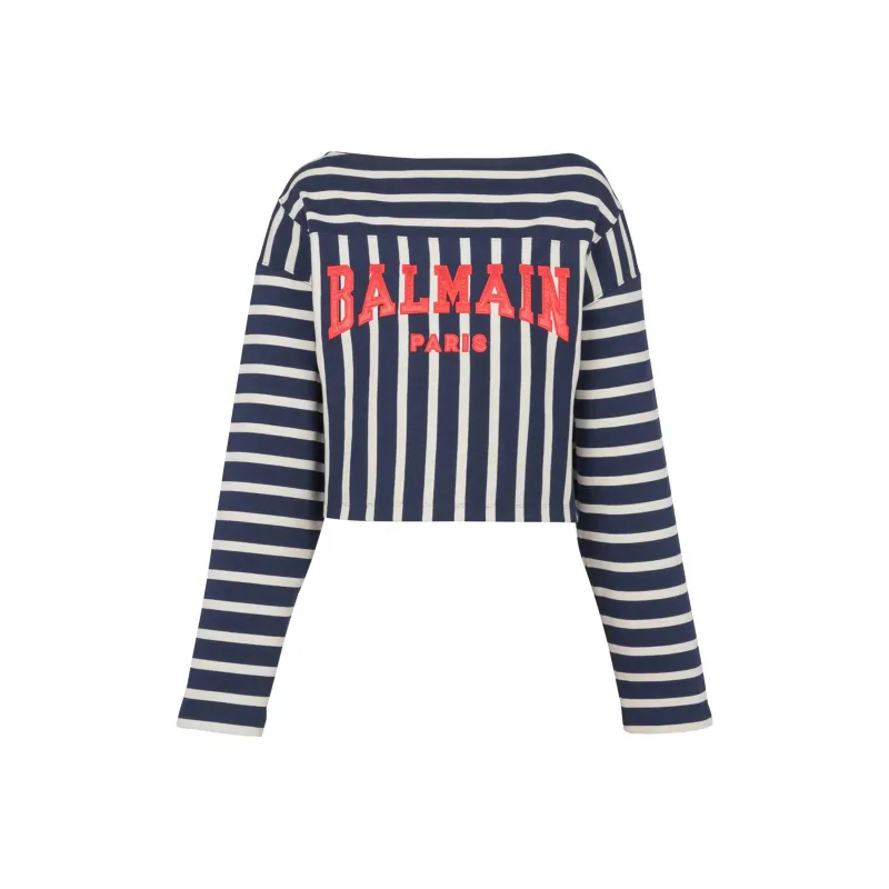 BALMAIN Baseball Top-0