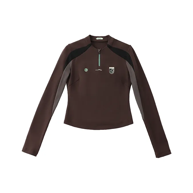Umamiism Sports Training Suit Long Sleeved T Shirt Women's-0
