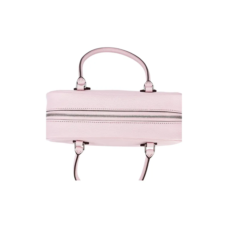 HERMES Plume Chevre Goatskin Handbag Mini Women's M7 Rose Darling Love Pink-4