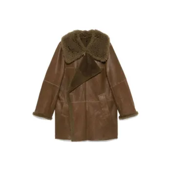 Lemaire Asymmetric Leather Jacket