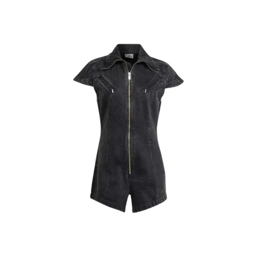 Adidas Originals FASHION MONTREAL DENIM PLAYSUIT Bodysuits Women's Black