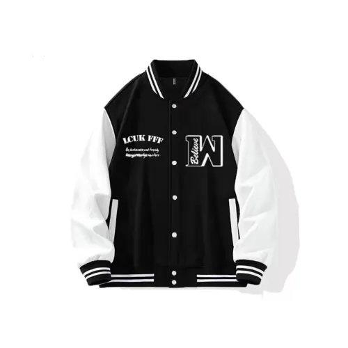 TONYBEAR Baseball Jacket Men's Black
