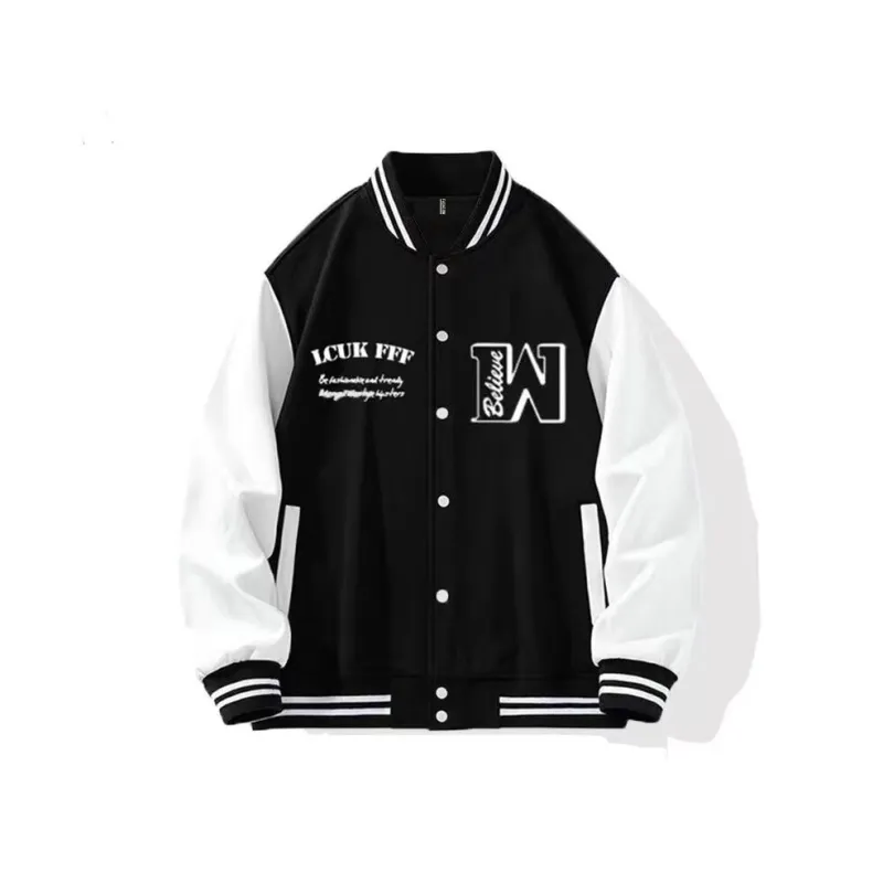 TONYBEAR Baseball Jacket Men's Black-0