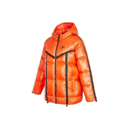 Nike Down Jackets Women's Orange