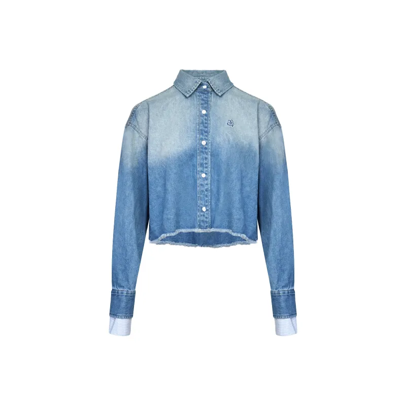 ANN ANDELMAN Shirt Women's Light Blue-0