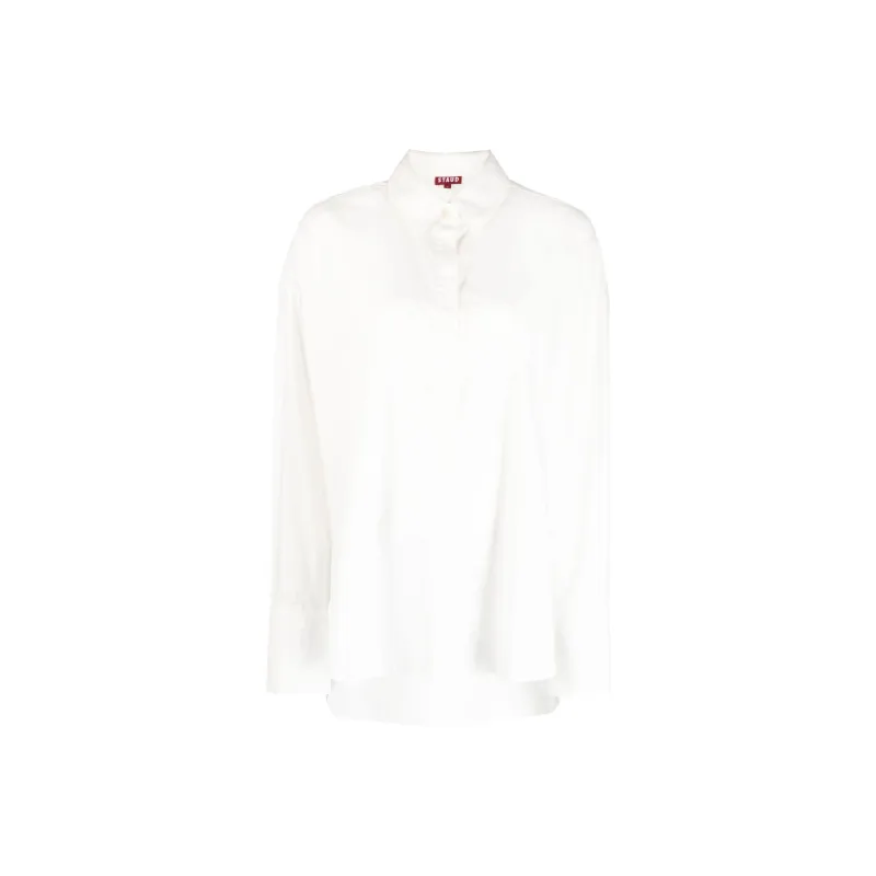 Staud Long sleeve Cotton Shirt-0