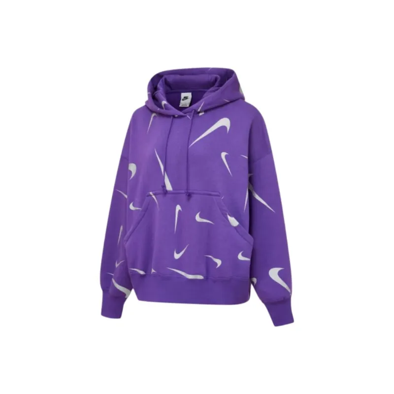 Nike Sweatshirt Women's Space Purple/Wolf Gray-0