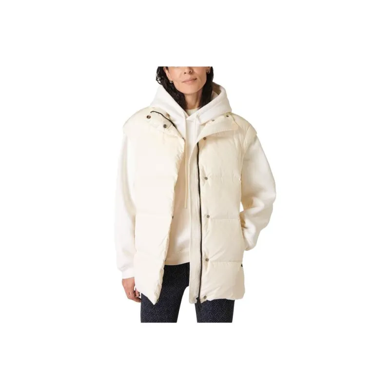 Sweaty Betty Down Jacket Women's Studio White-0