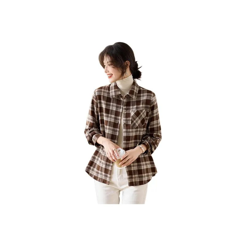 She Enjoys Shirt Women's Dark Coffee-0