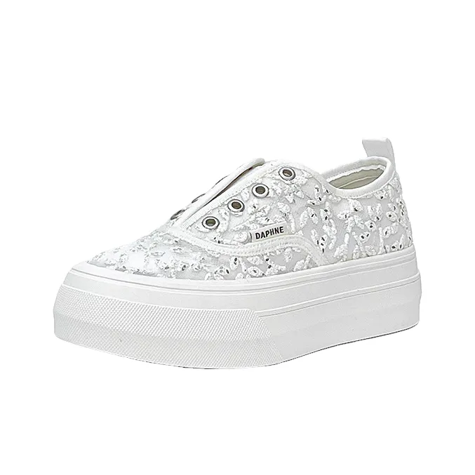 DAPHNE Anti Slip Wear Resistant Low Top Skateboard Shoes Women's-5