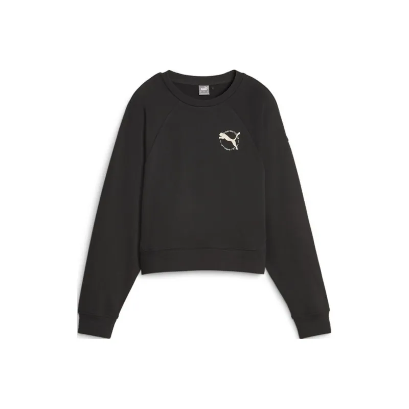 PUMA Ultrabreathe BETTER SPORTSWEAR Crew TR Sweatshirt Women's Black-0