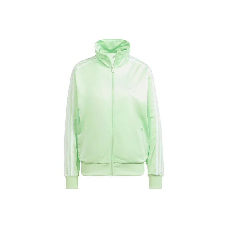 Adidas Women's Adicolor Classics Loose Firebird Track Top Semi Green Spark-0