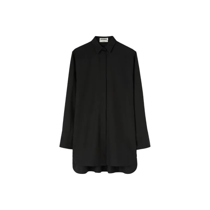 JIL SANDER Long sleeve Silk Shirt-0
