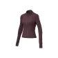 Deep Purplish Red Embossed All over Print